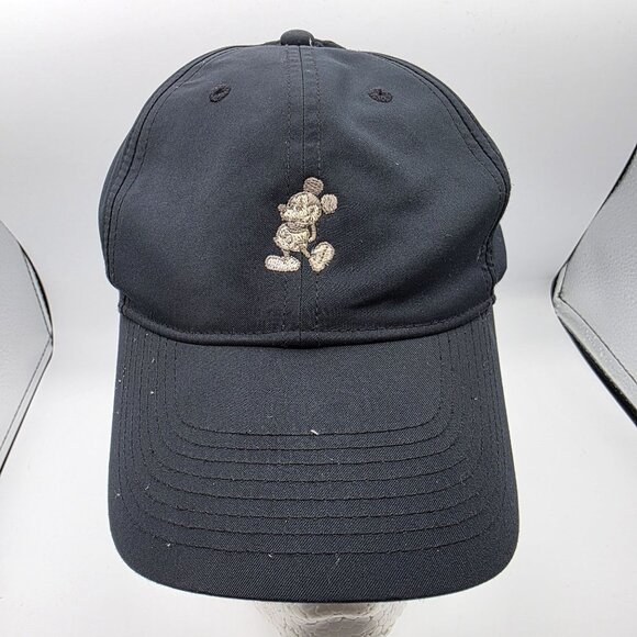 Nike x Disney Mickey Mouse Black Adjustable Hat Unisex Casual Cap Outdoors - Picture 1 of 10